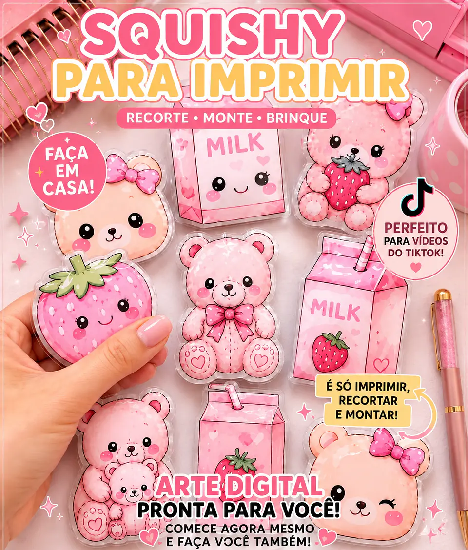 Arquivo de Corte Squishy de Papel 3 1