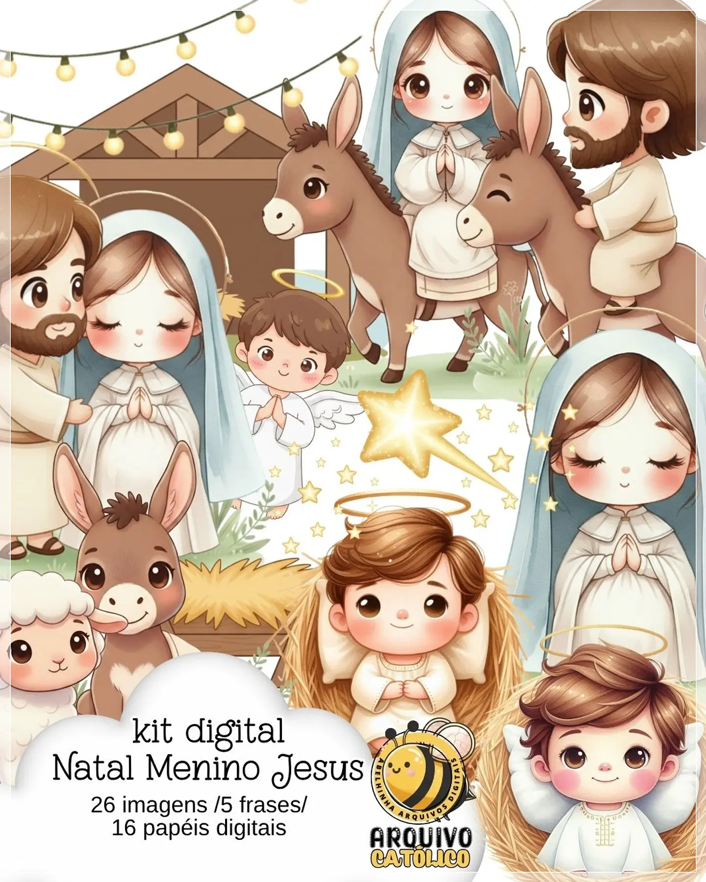 Kit Digital Menino Jesus Natal 3 1