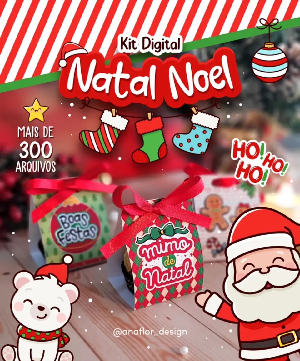 Kit Digital Noel Natal 3 1