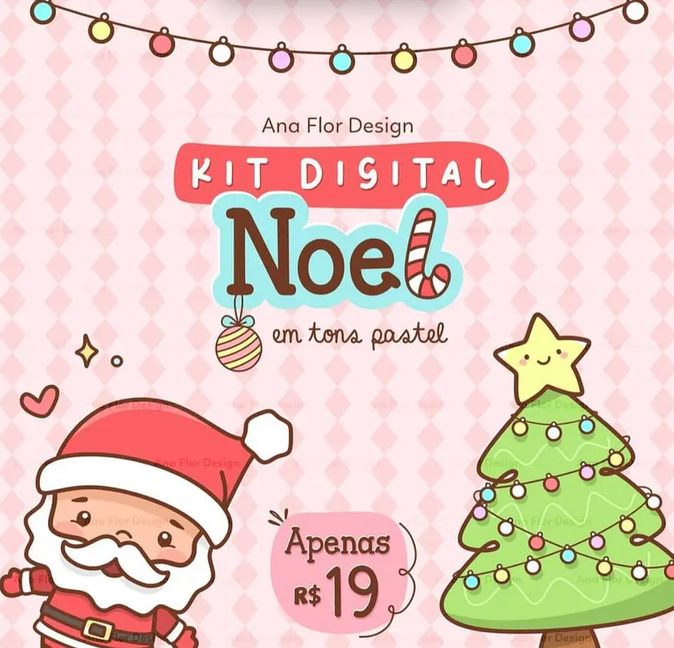 Kit Digital Noel Natal 1 1