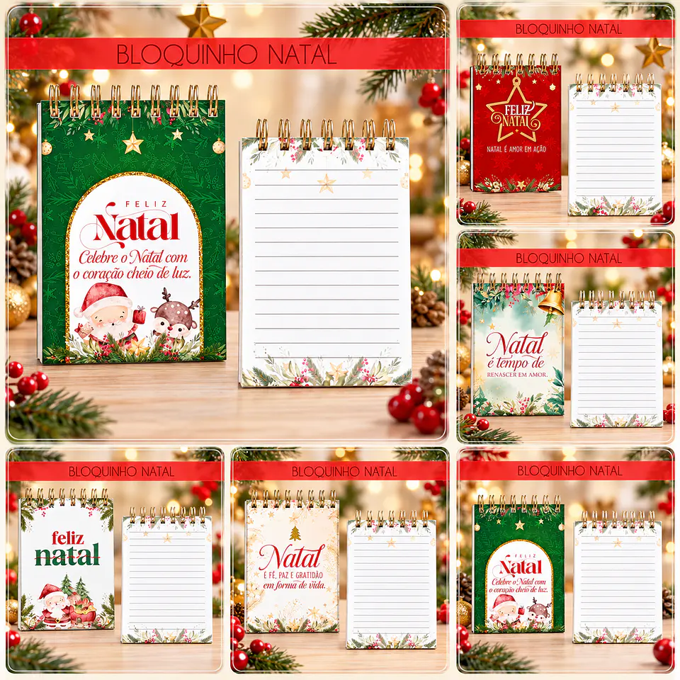 Encadernação - Coleção Bloquinhos Natal 1 1