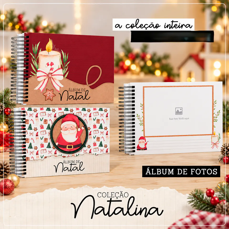 Encadernação - Coleção Álbum de Natal 1 1