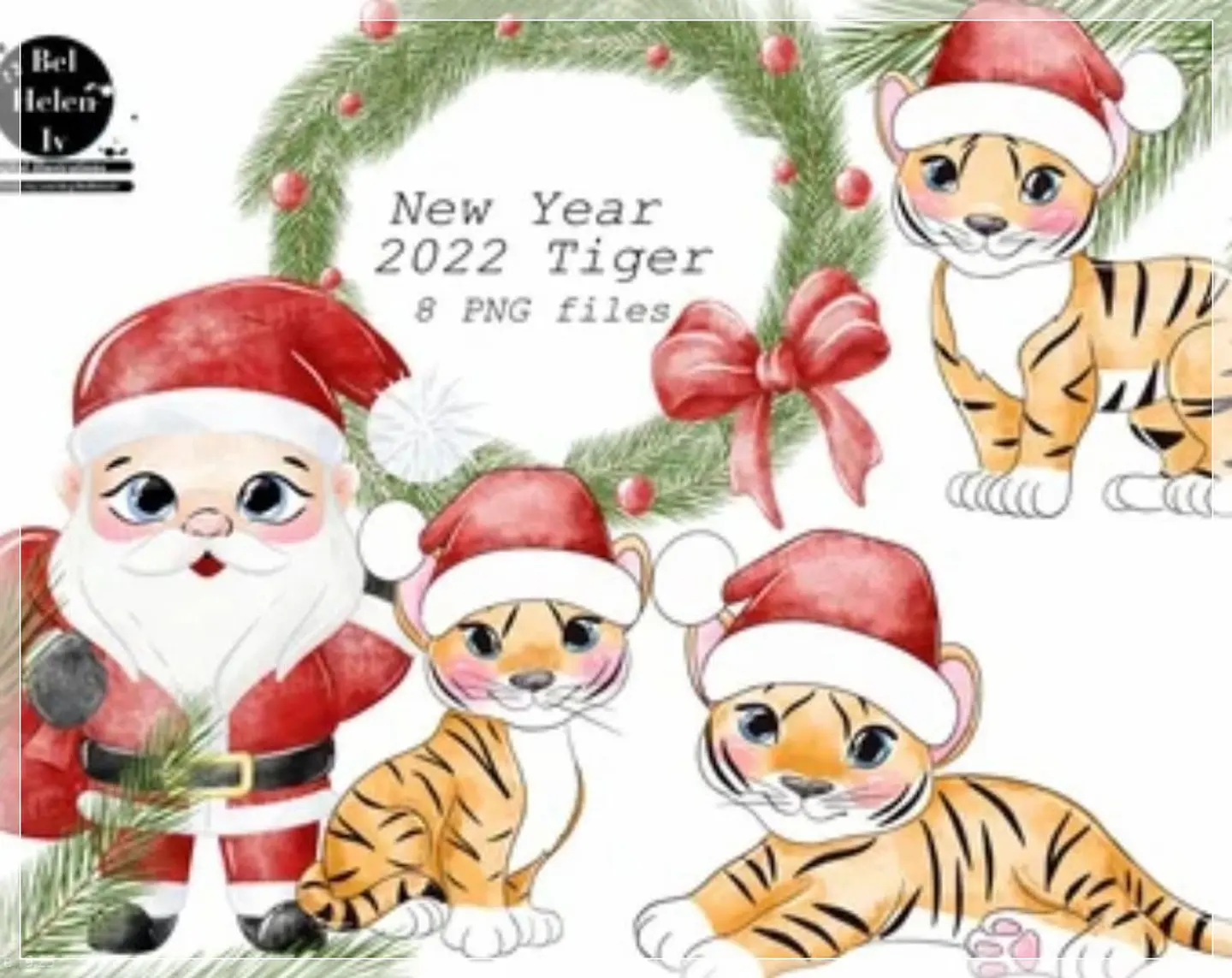 Kit Digital Tiger Natal 10 1