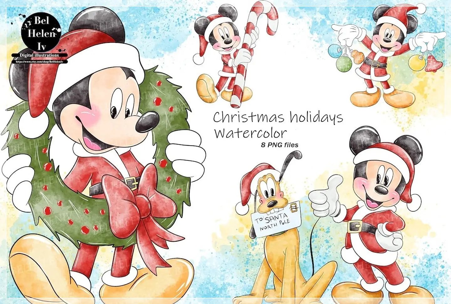 Kit Digital Dg -Christmas Holidays Natal 5 1