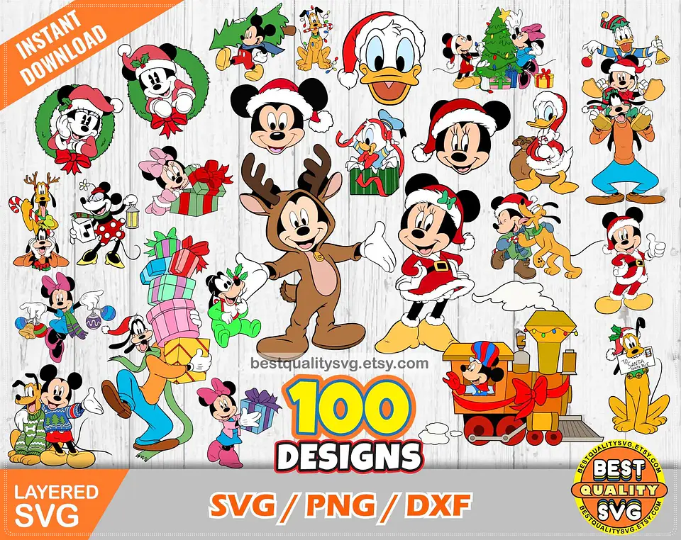 Kit Digital Mickey Natal 1 1