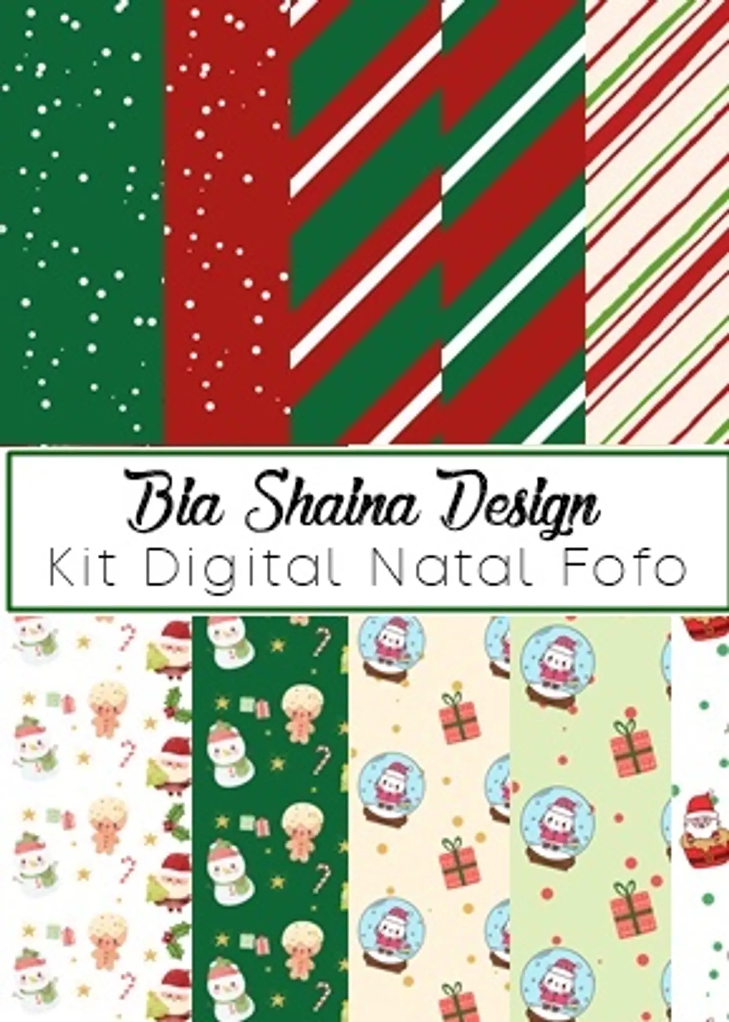Kit Digital Fofo Natal 2 1