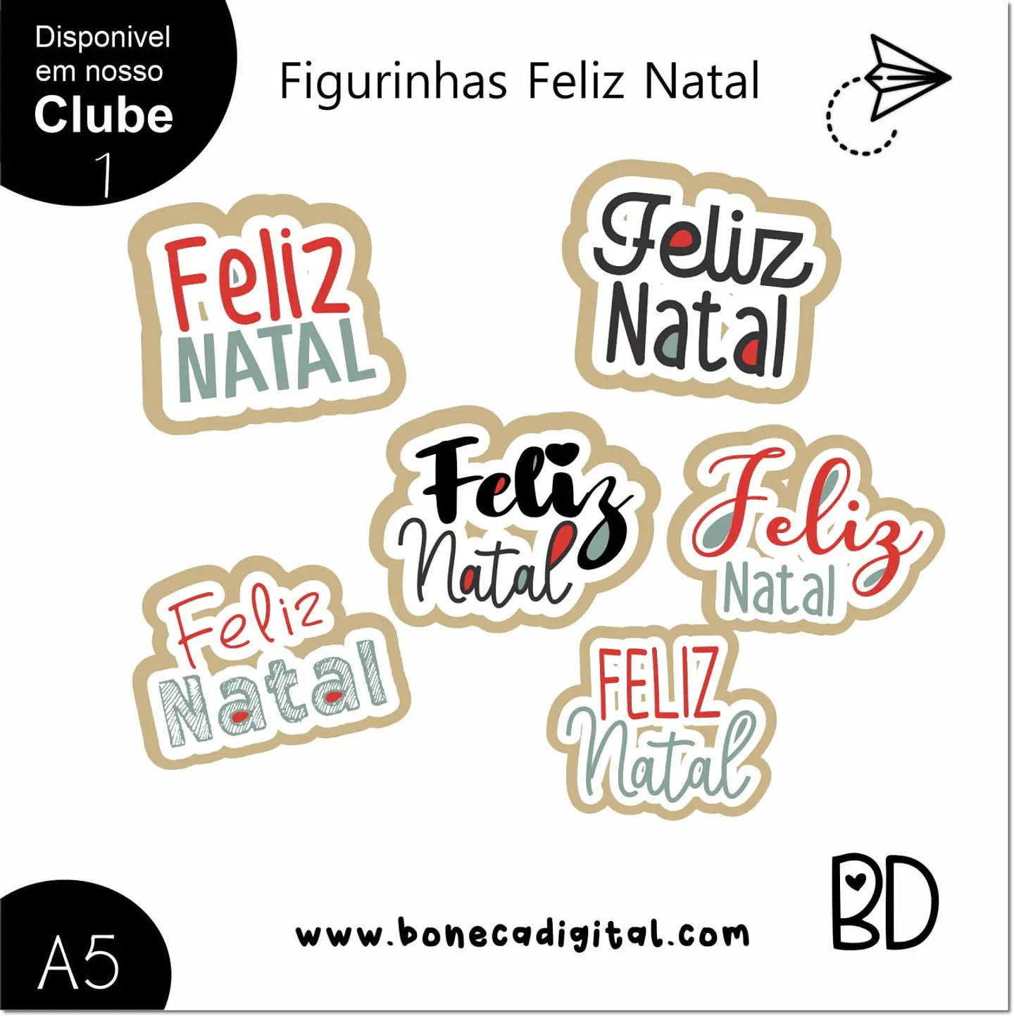 Kit Digital Figurinhas Natal 26 1