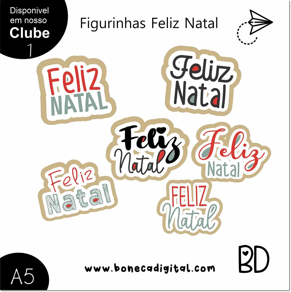 Kit Digital Figurinhas Natal 26 1