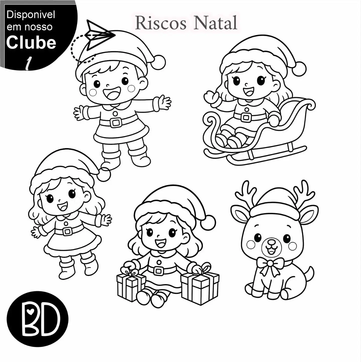 Kit Digital Colorir Natal 23 1