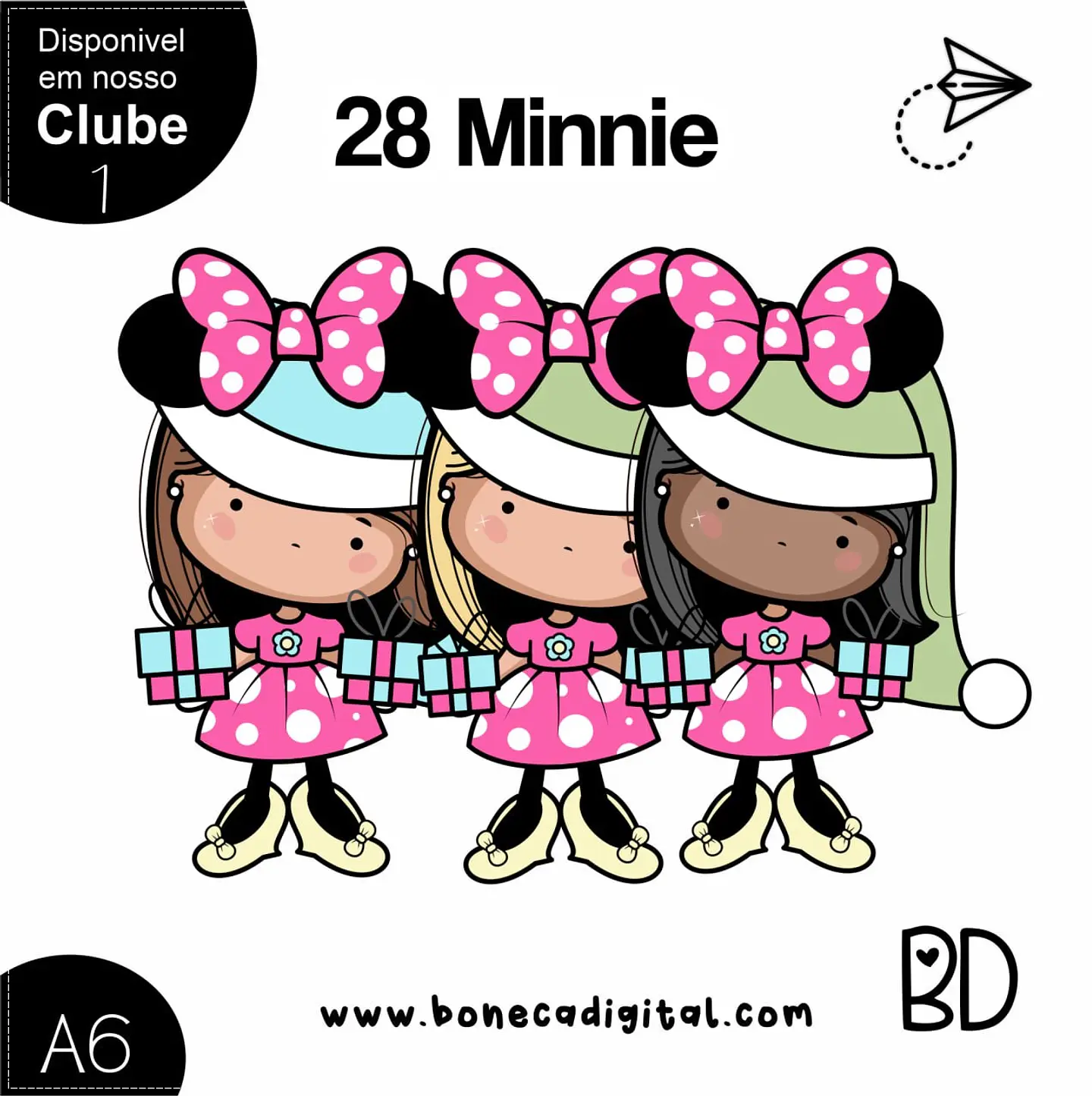 Kit Digital Minnie Natal 22 1