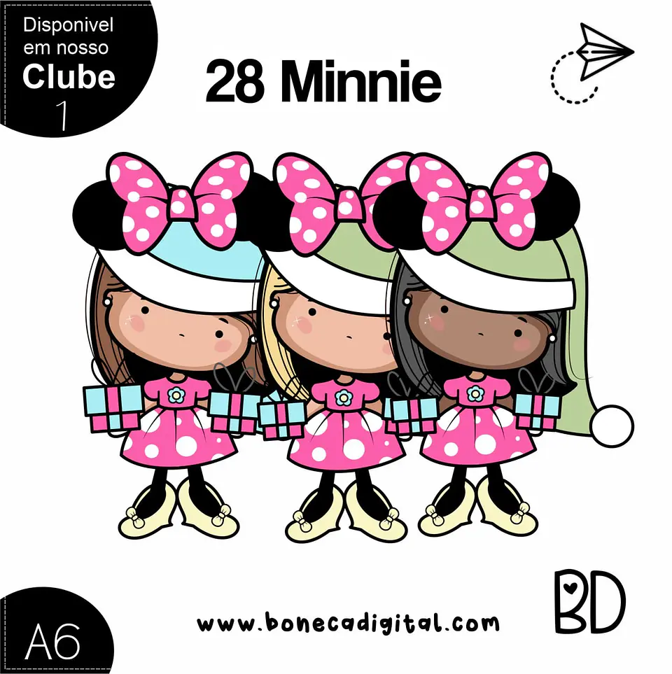 Kit Digital Minnie Natal 22 1