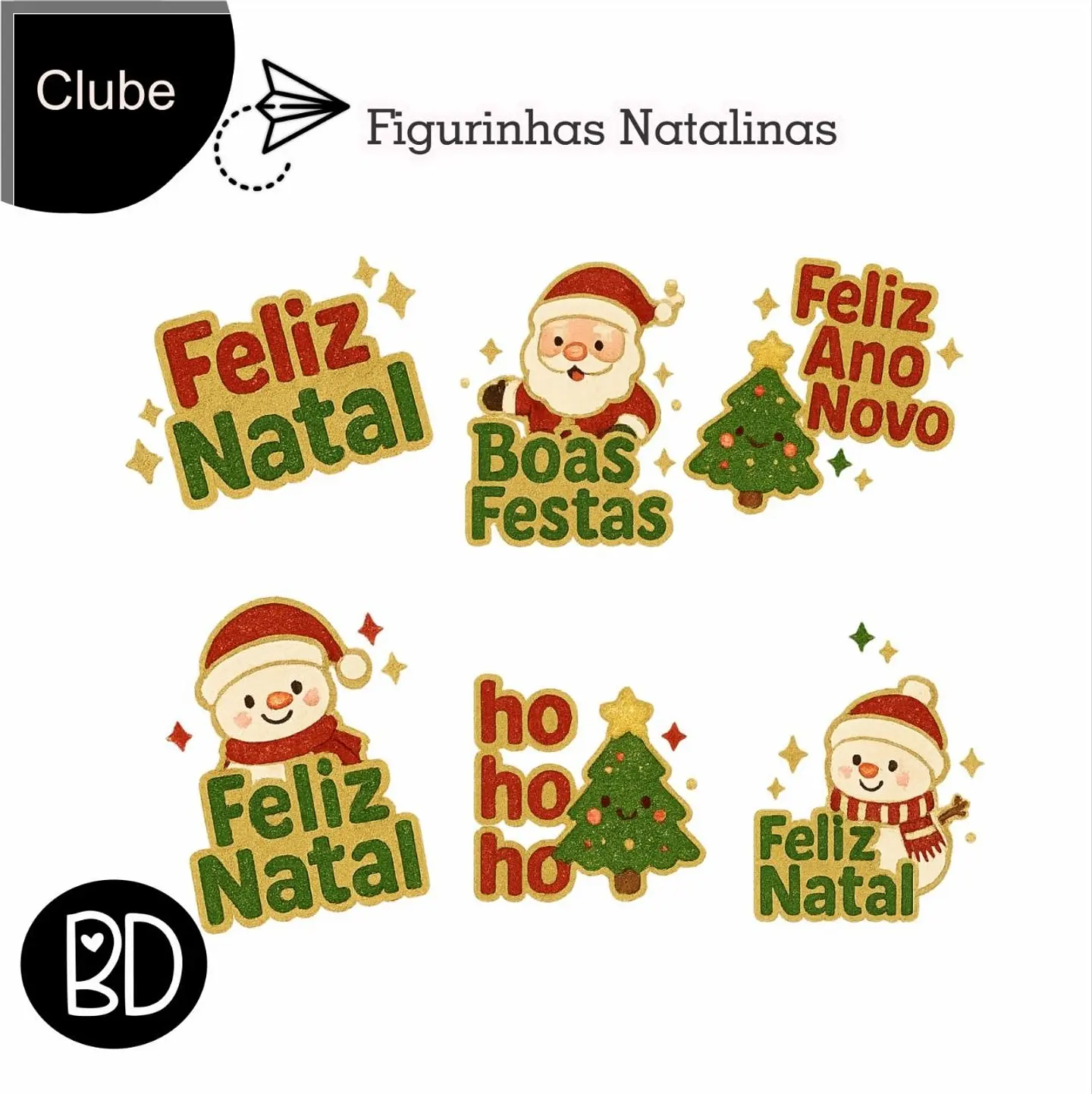 Kit Digital Figurinhas Natalinas Natal 17 1