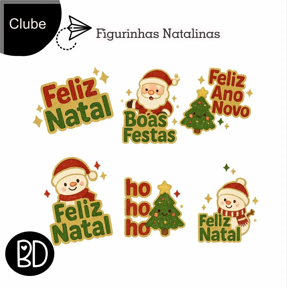 Kit Digital Figurinhas Natalinas Natal 17 1