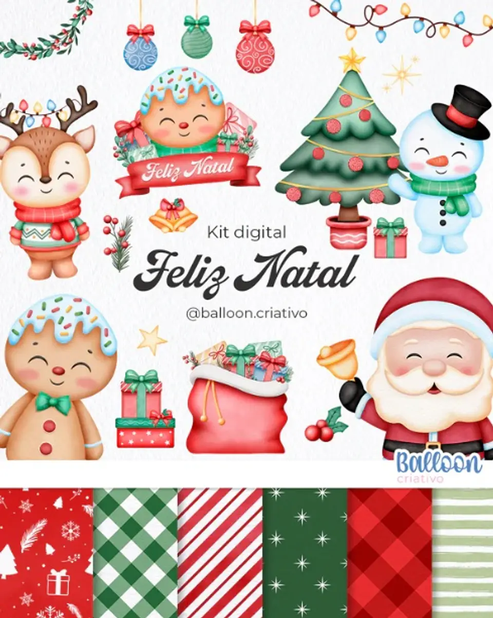 Kit Digital Feliz Natal 2 1