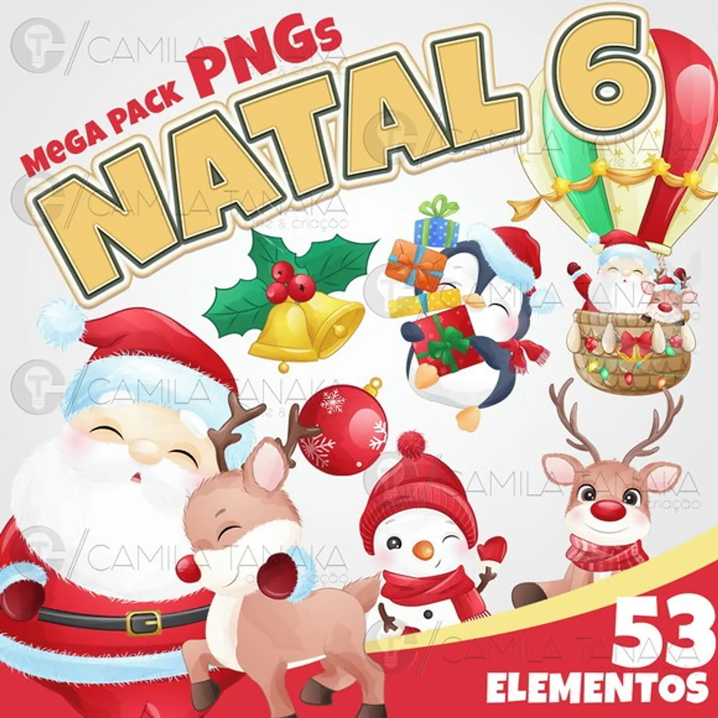 Kit Digital Dg Mega Pack 6 Natal 3 1