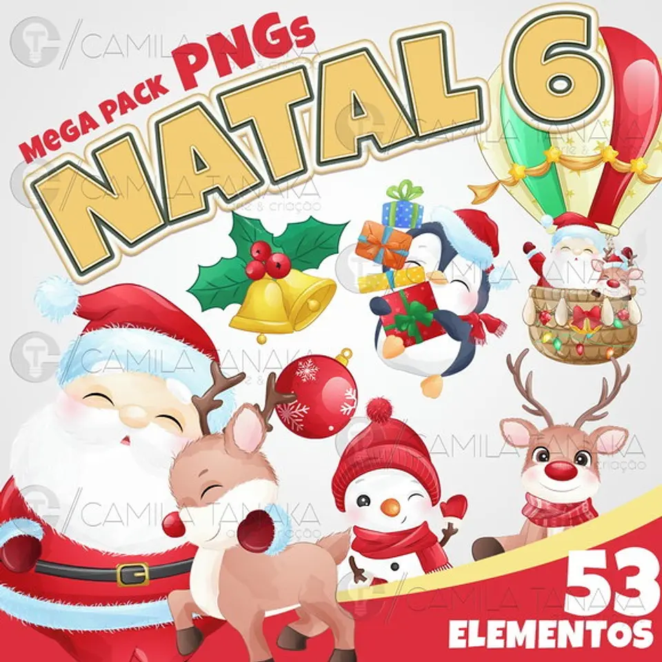 Kit Digital Dg Mega Pack 6 Natal 3 1