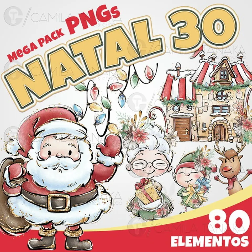Kit Digital Dg Mega Pack 30 Natal 2 1
