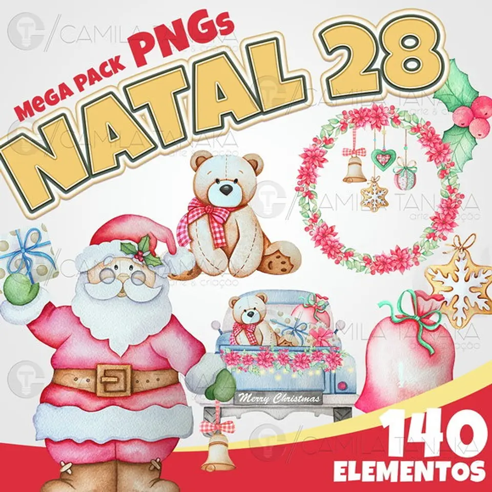 Kit Digital Dg Mega Pack 28 Natal 1 1