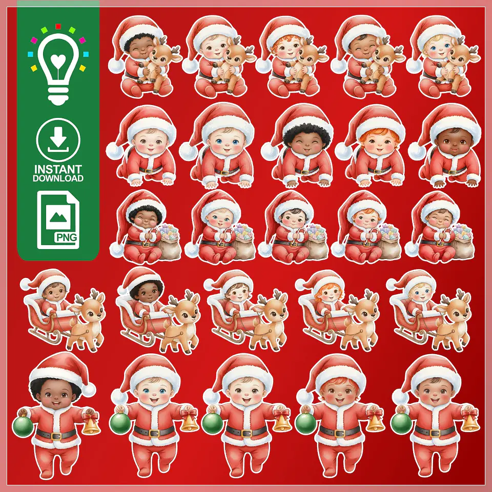 Kit Digital Bebê Noel Natal 1 1