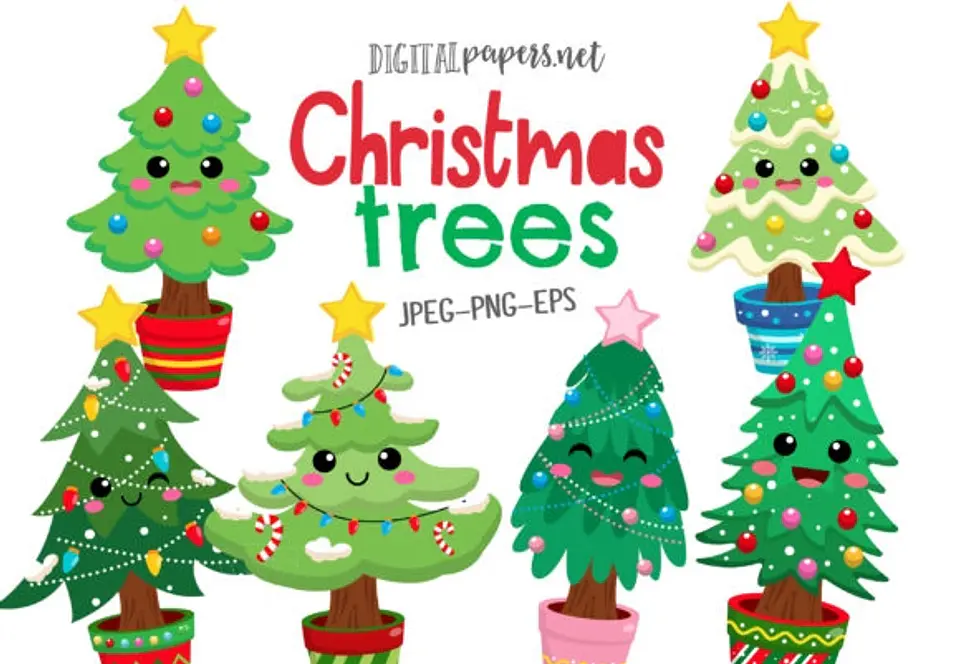 Kit Digital DGCute-Christmas-Trees-19079686 Natal 16 1