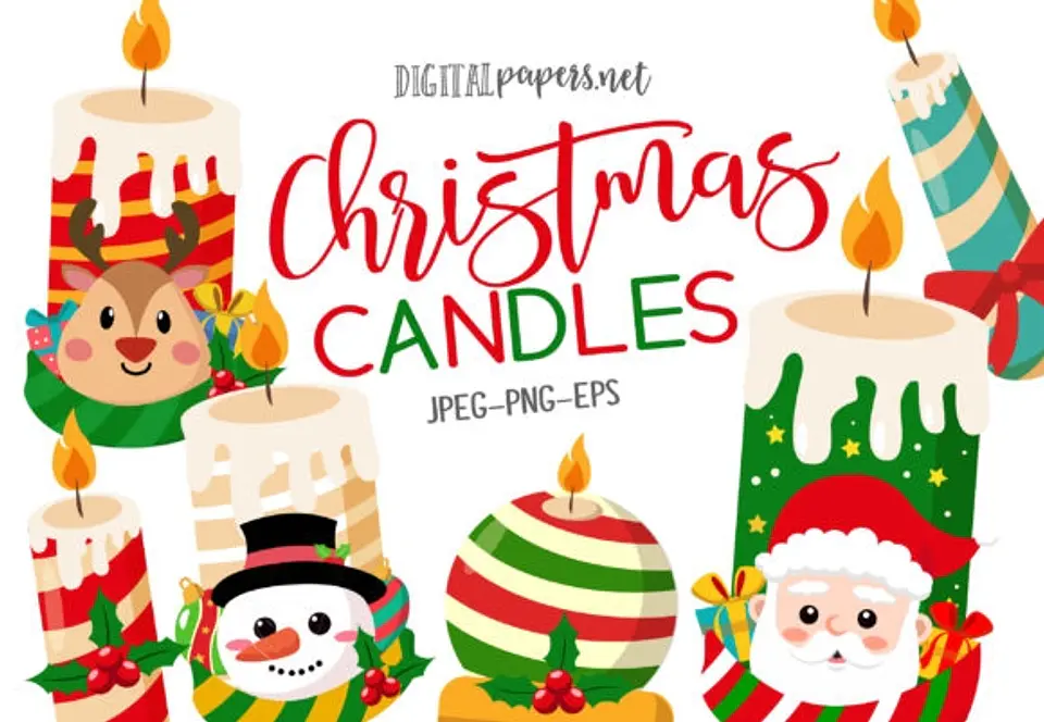 Kit Digital DGCute-Christmas-Candles-20092893 Natal 15 1