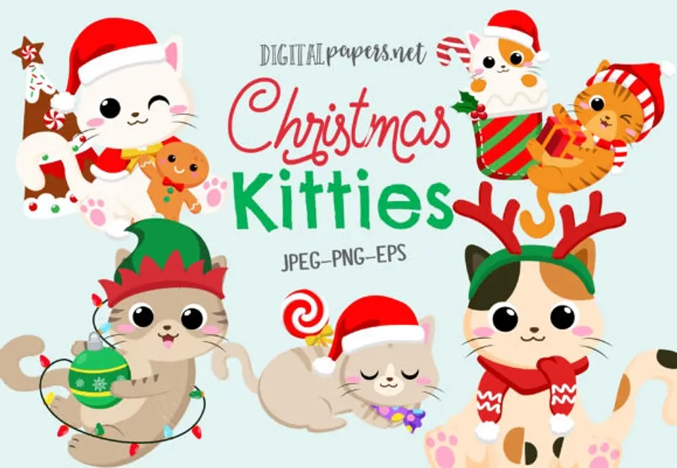 Kit Digital DGChristmas-Kitties-18847481 Natal 10 1