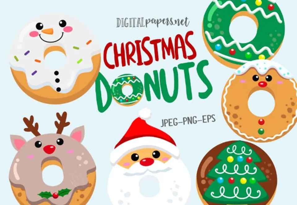 Kit Digital DGChristmas-Donuts-19245223 Natal 9 1