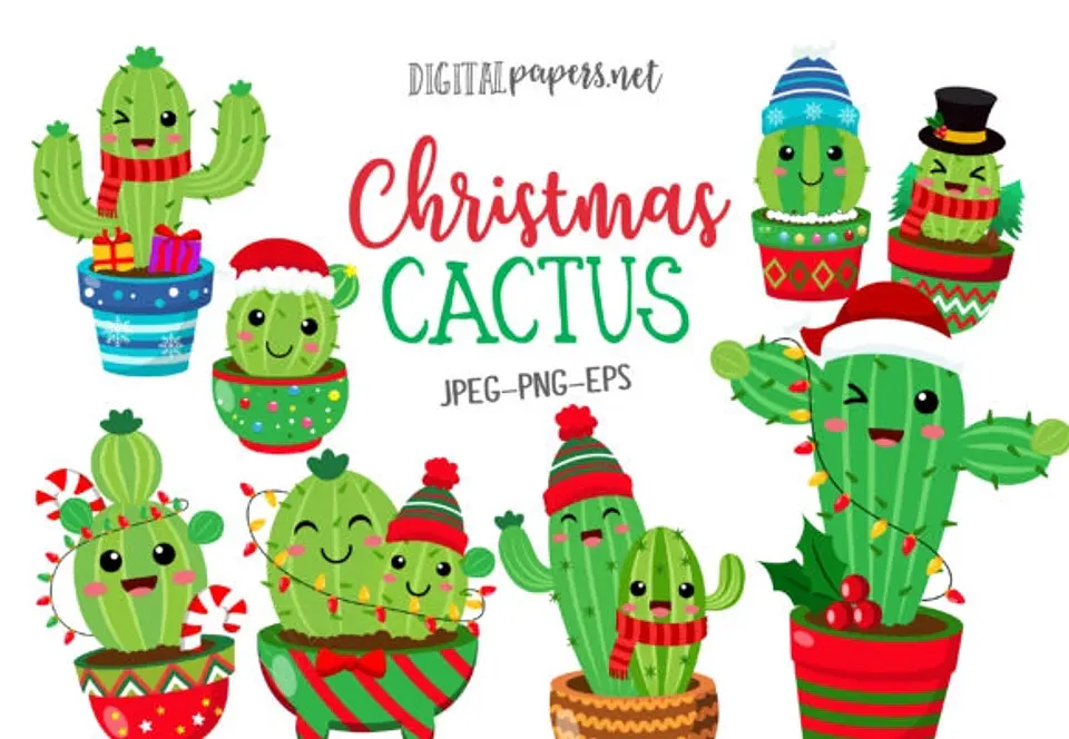Kit Digital DGChristmas-Cactus-18846187 Natal 7 1