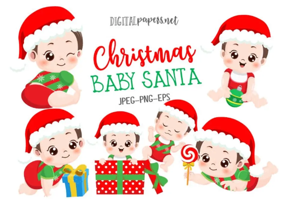 Kit Digital DGChristmas-Baby-Santa-20454137 Natal 5 1