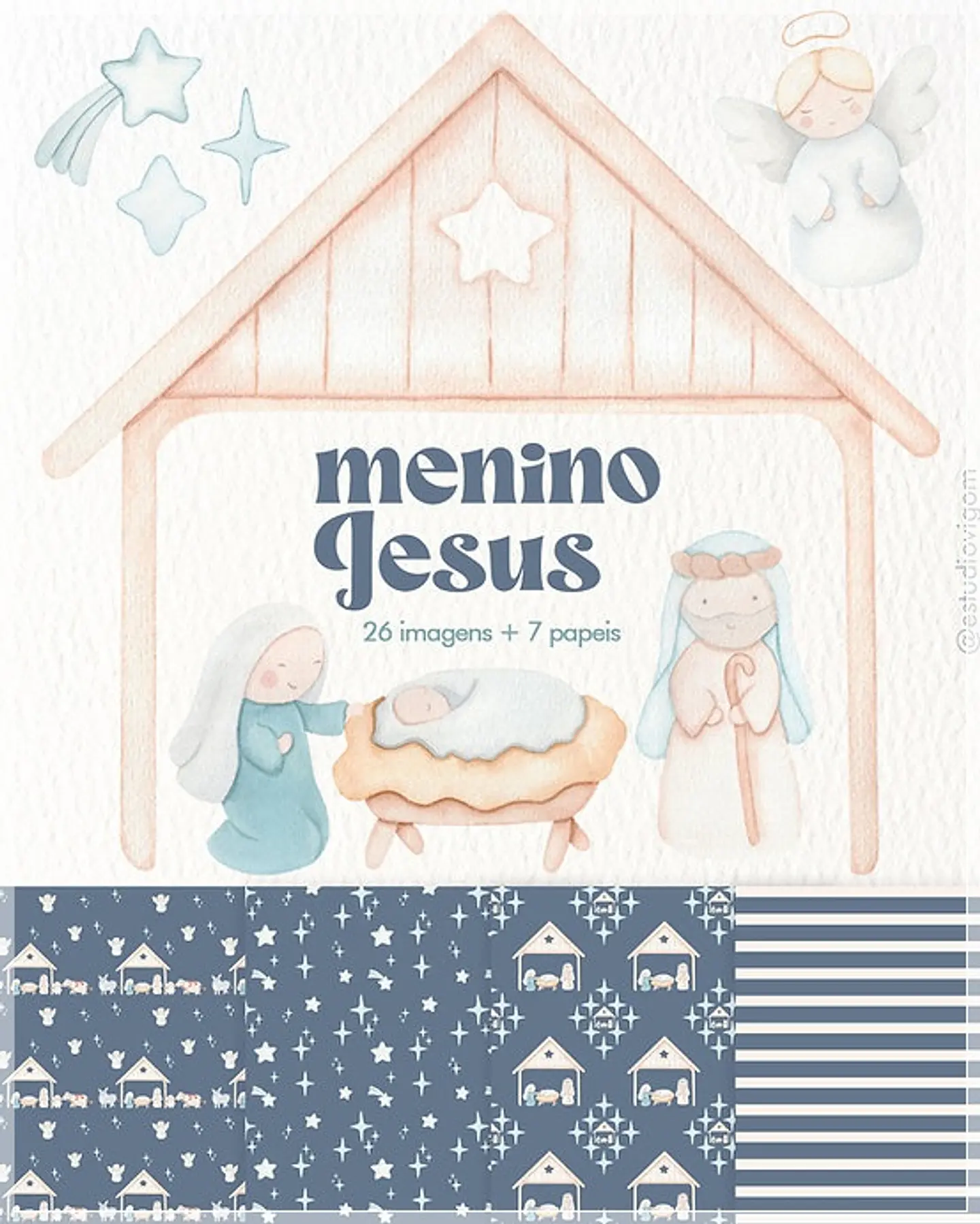 Kit Digital Menino Jesus Natal 1 1