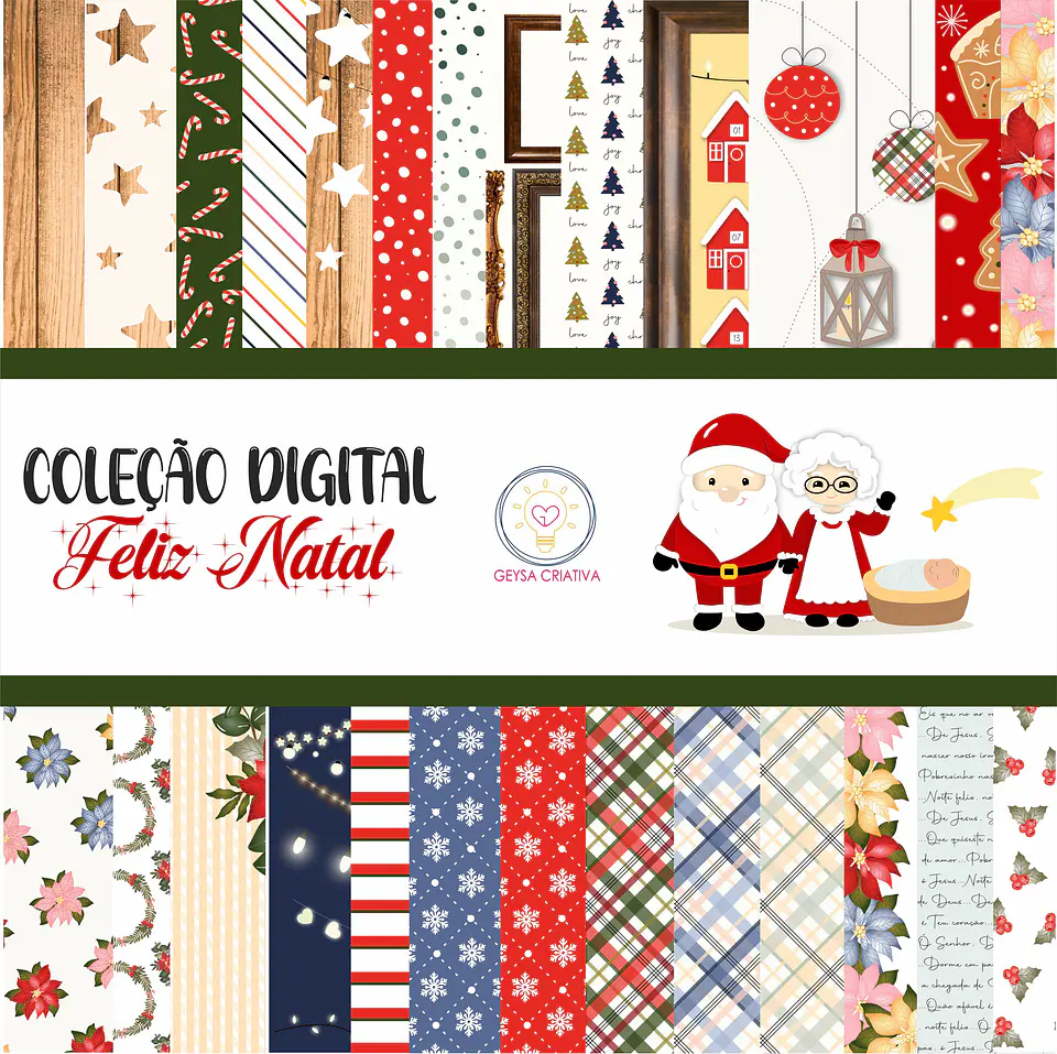 Kit Digital 30X30 Natal 1 1