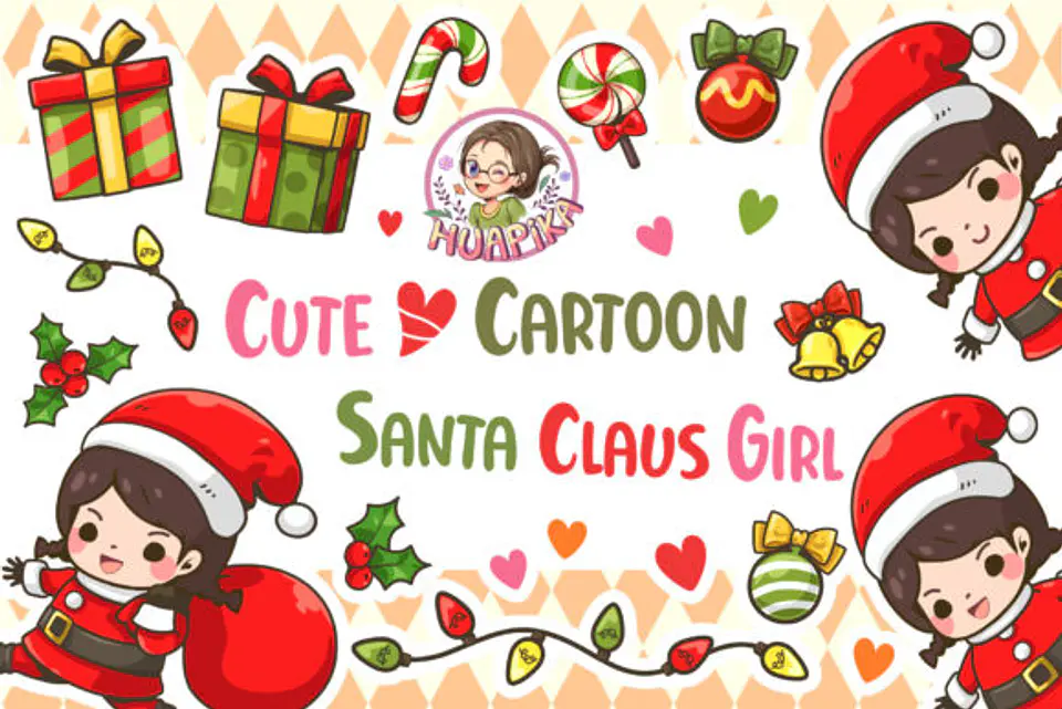 Kit Digital Pack Natalino Cute Natal 2 1