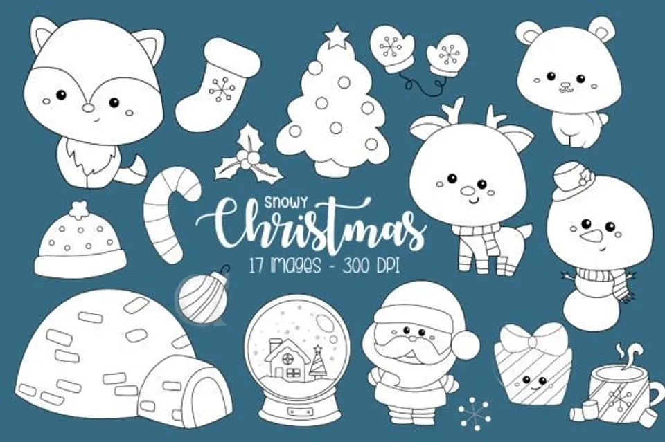 Kit Digital Collection Christmas Paper Natal 2 1