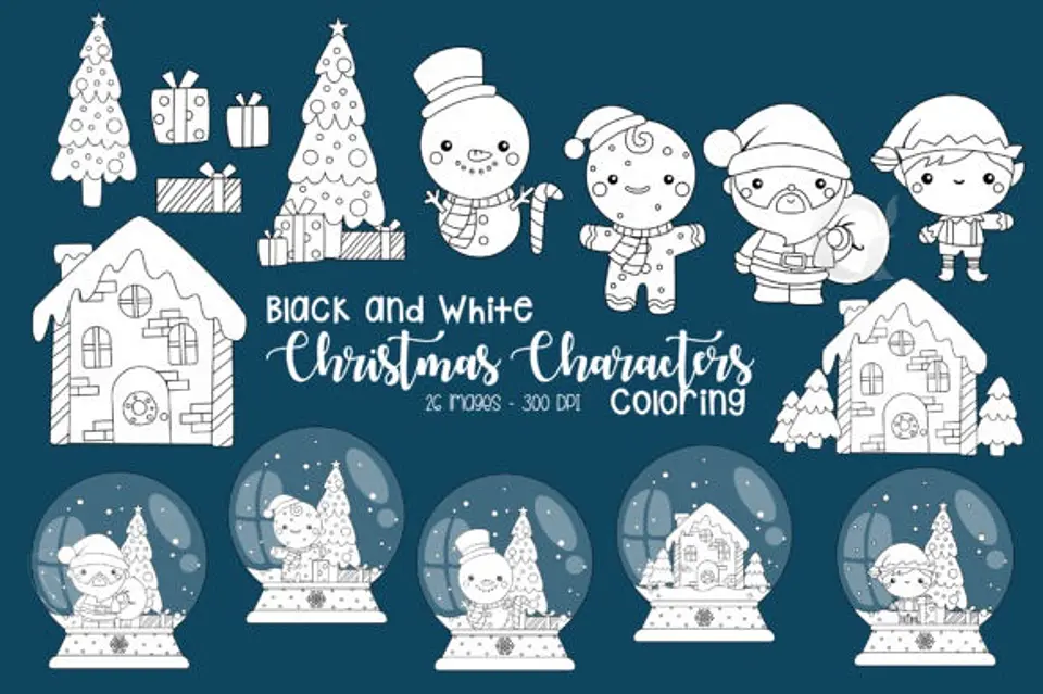 Kit Digital Collection Christmas Paper Natal 1 1