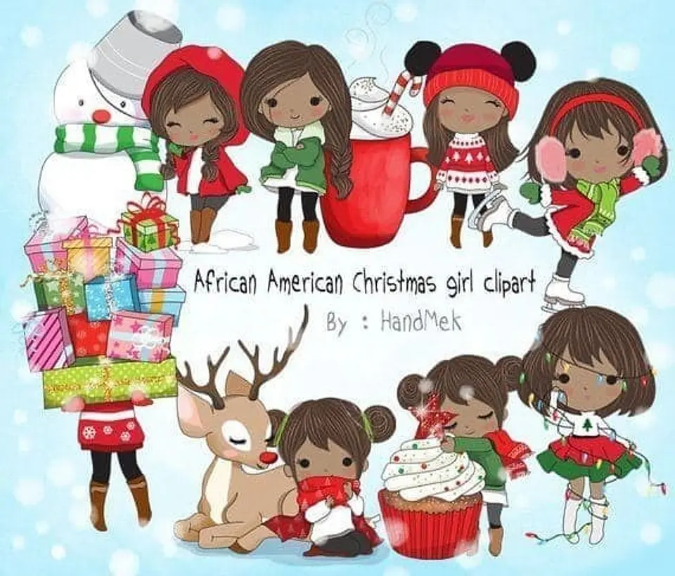 Kit Digital Pack natalino Cute Natal 30 1