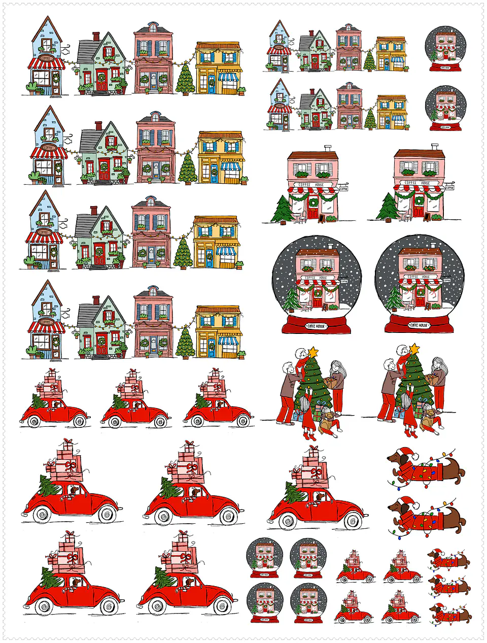 Arquivo Digital DTF UV - Misto Natal A4 Parte 8 1