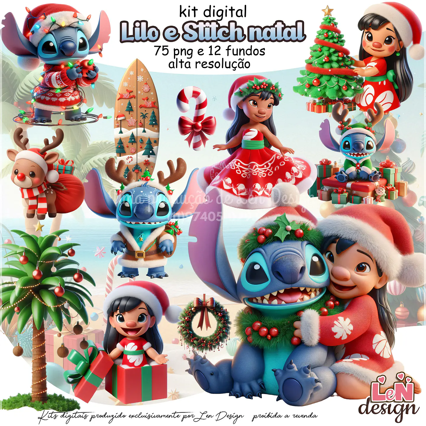 Kit Digital Stitch Natal 13 1