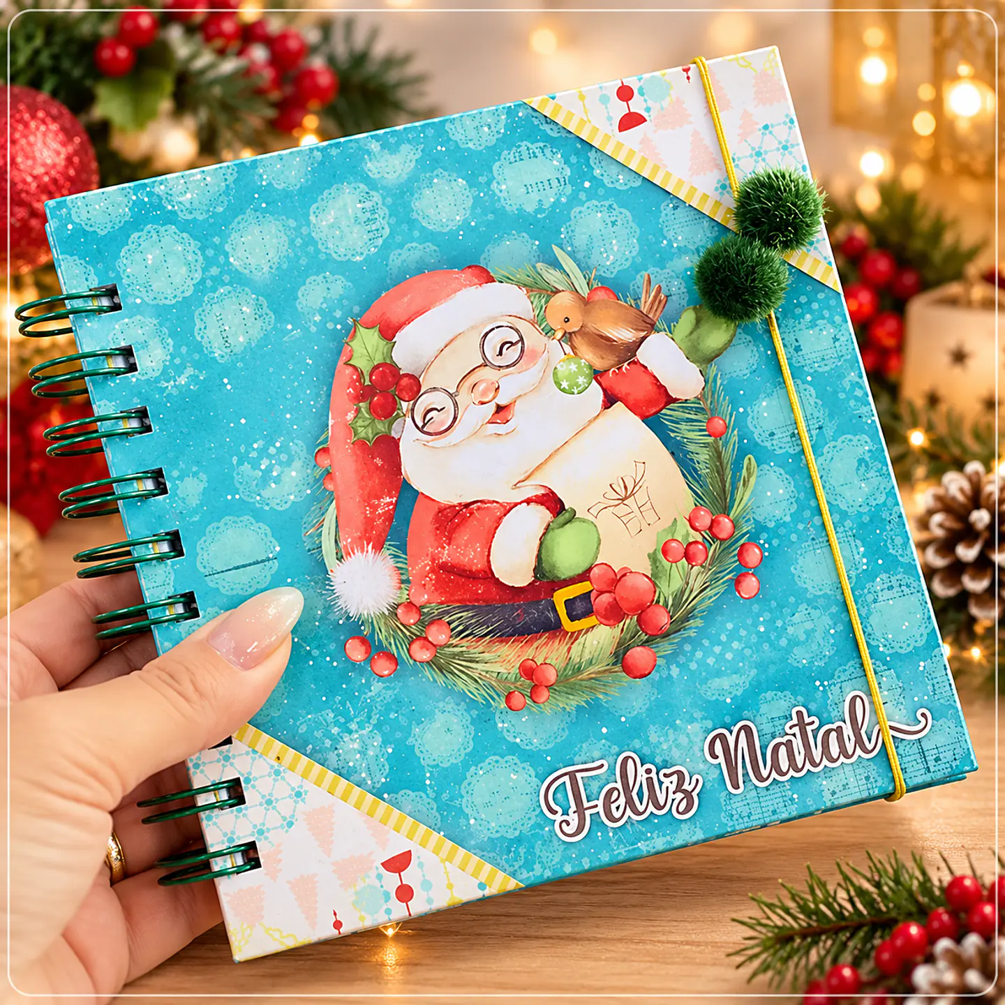 Encadernação - Álbum de Natal 2 1