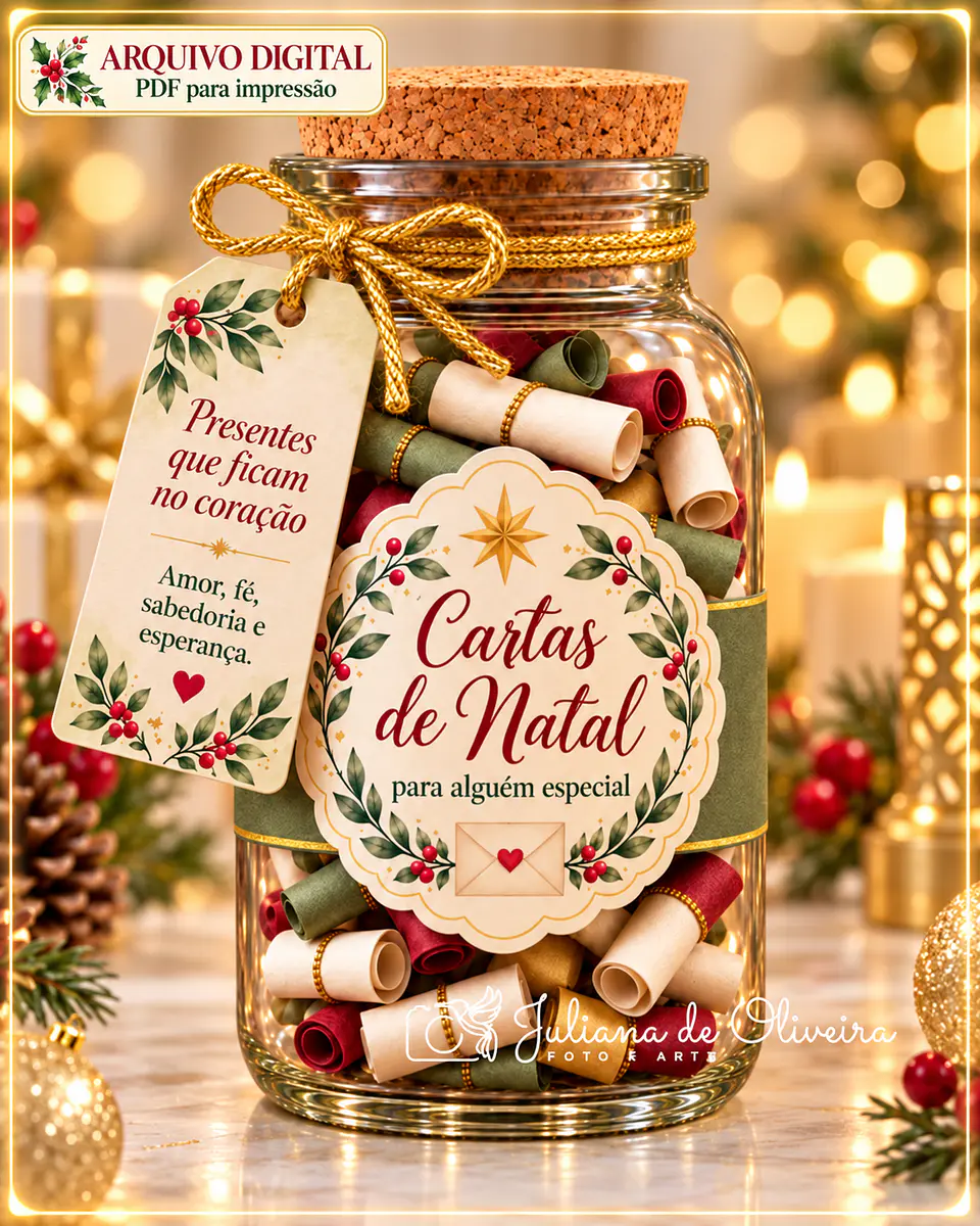 Arquivo de Corte Pote Cartas de Natal 6 1