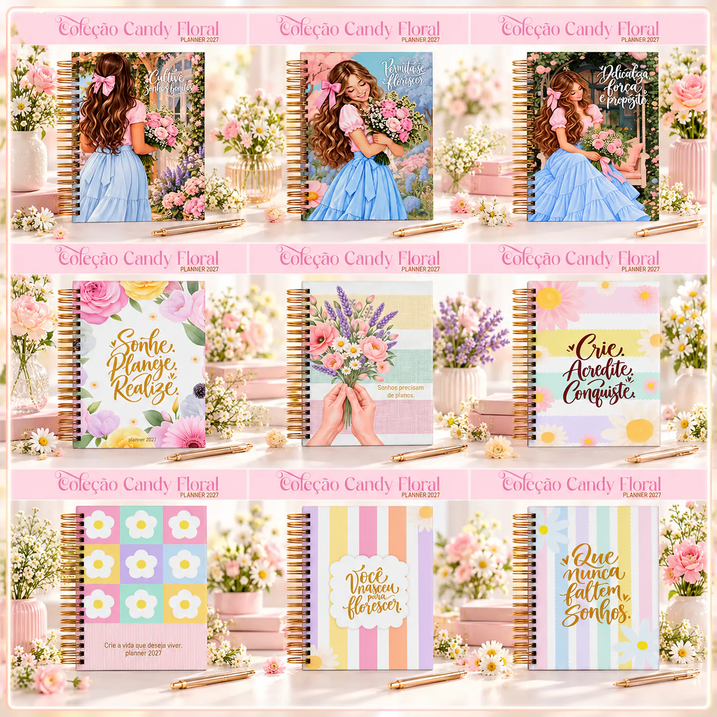 Encadernação - Planner Candy 1