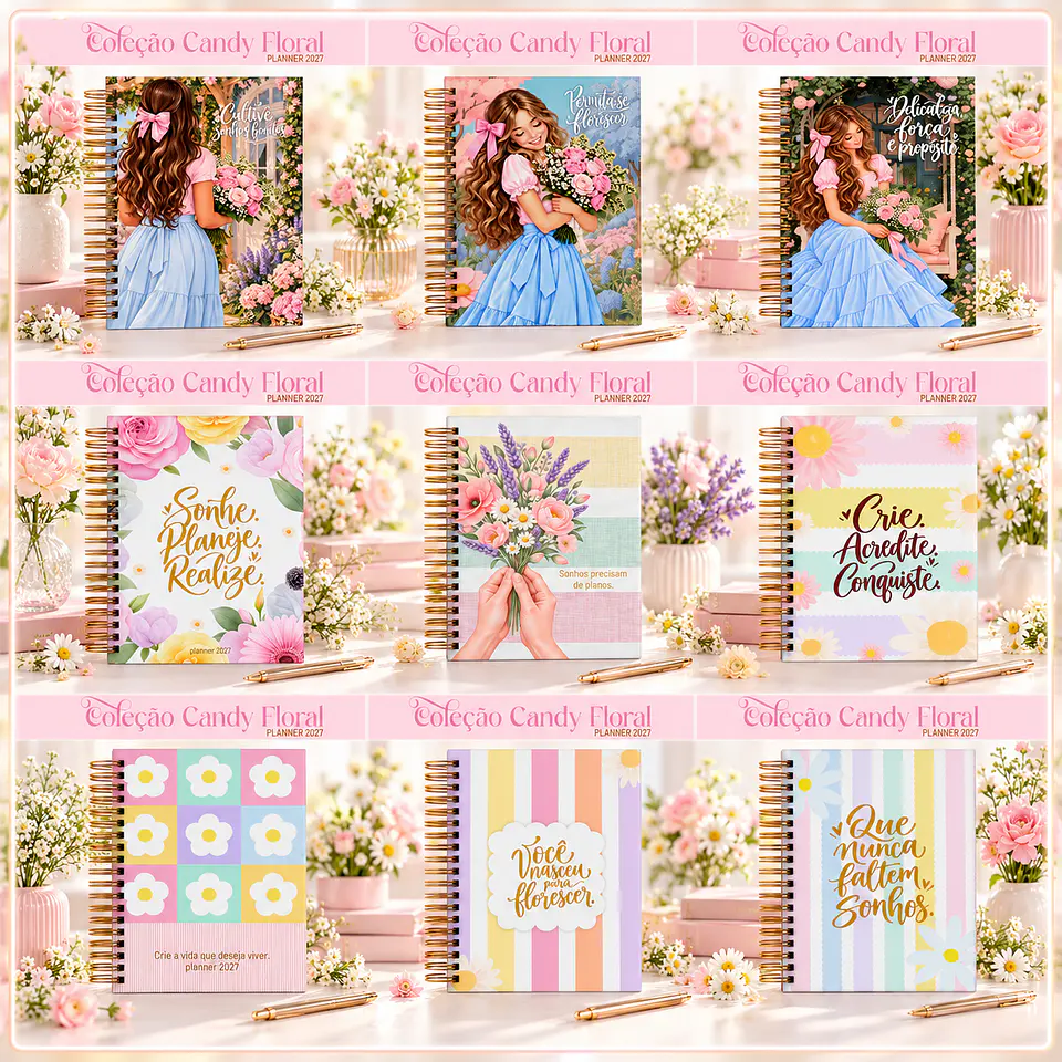 Encadernação - Planner Candy 1