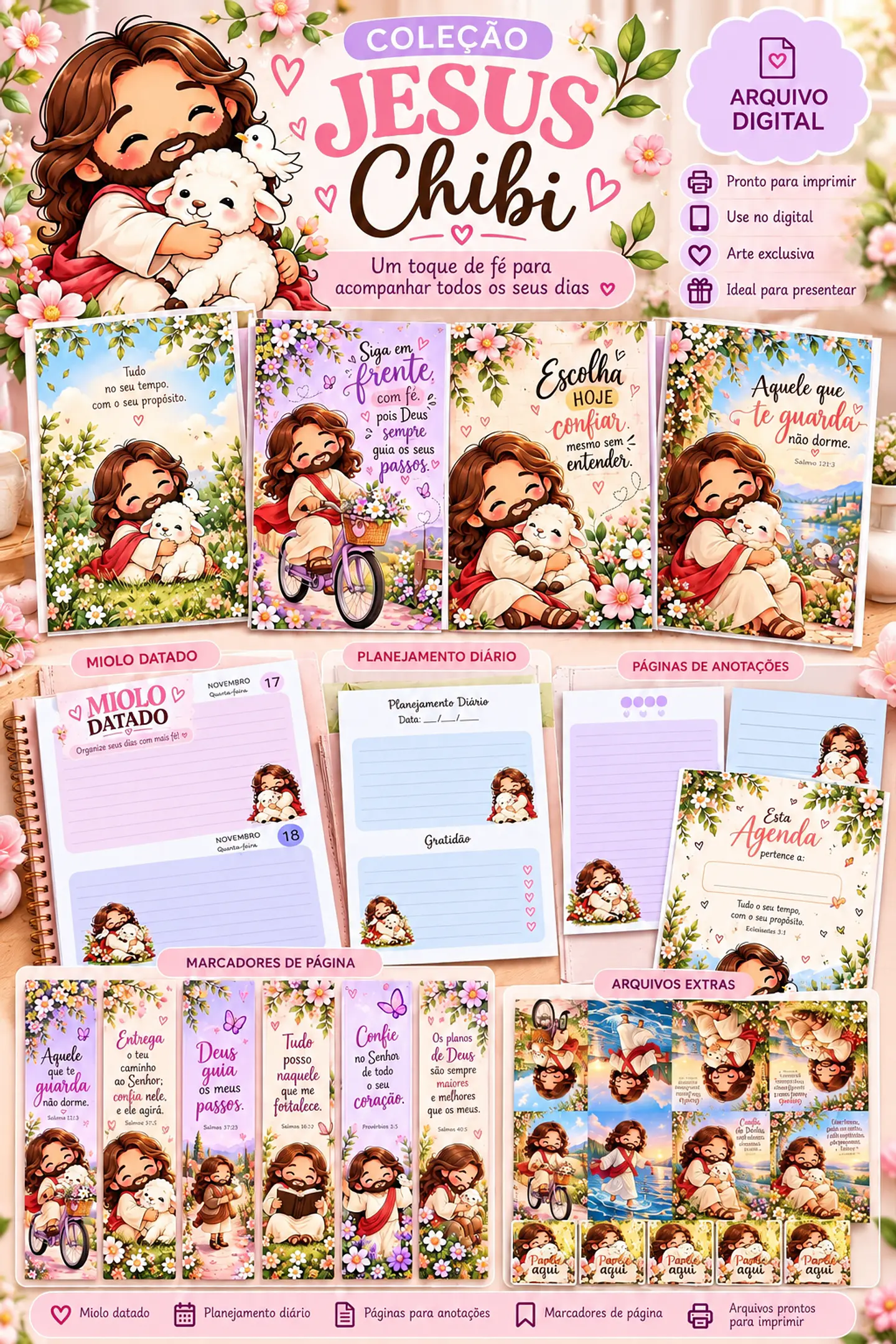 Encadernação - Coleção 27 Jesus & Ovelhinha 1