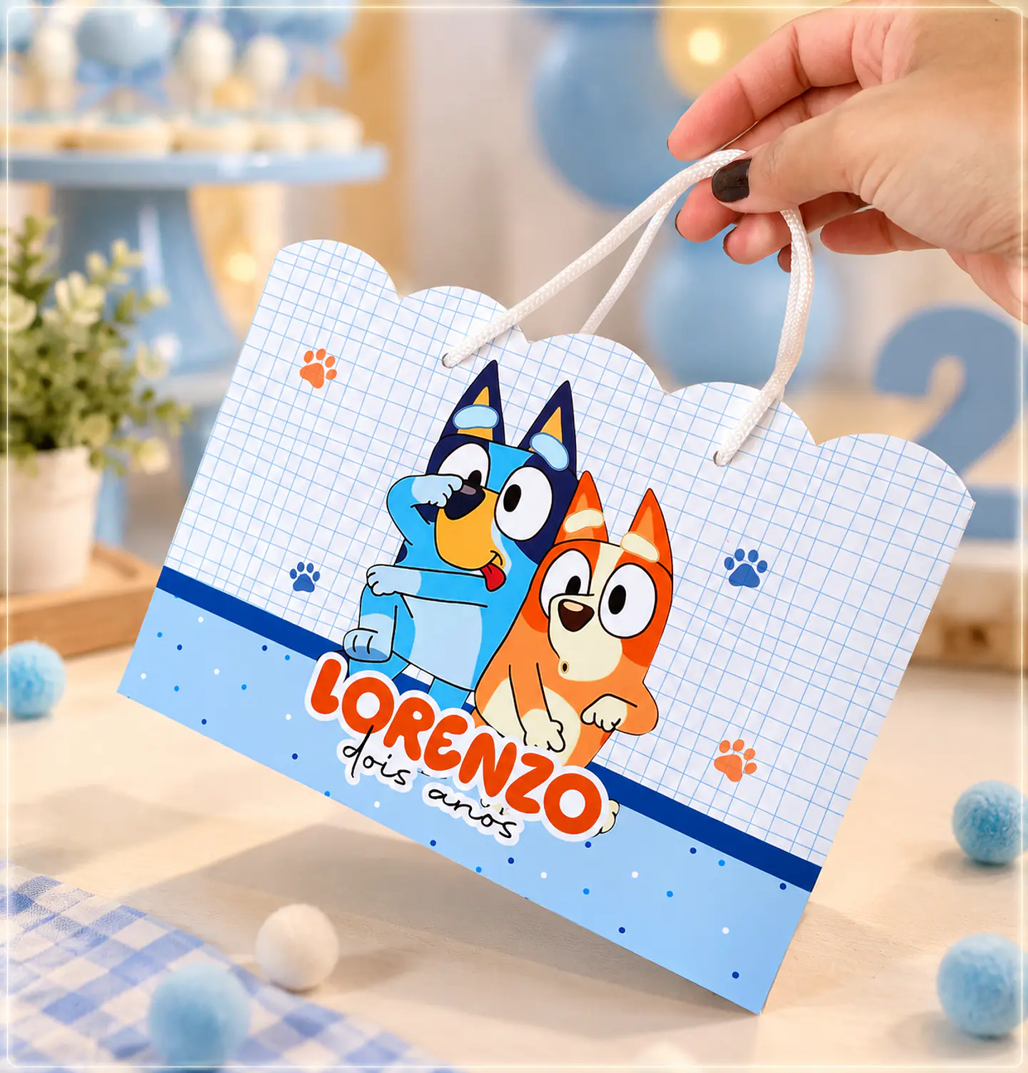 Arquivo de Corte Sacolinha Bluey 40 1