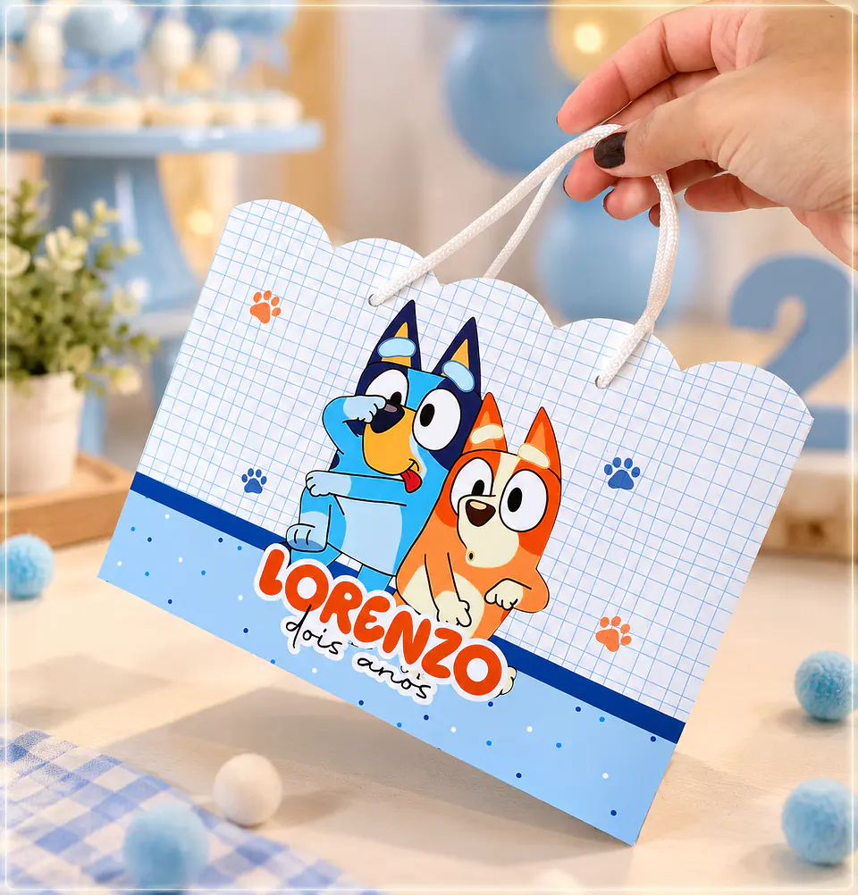Arquivo de Corte Sacolinha Bluey 40 1
