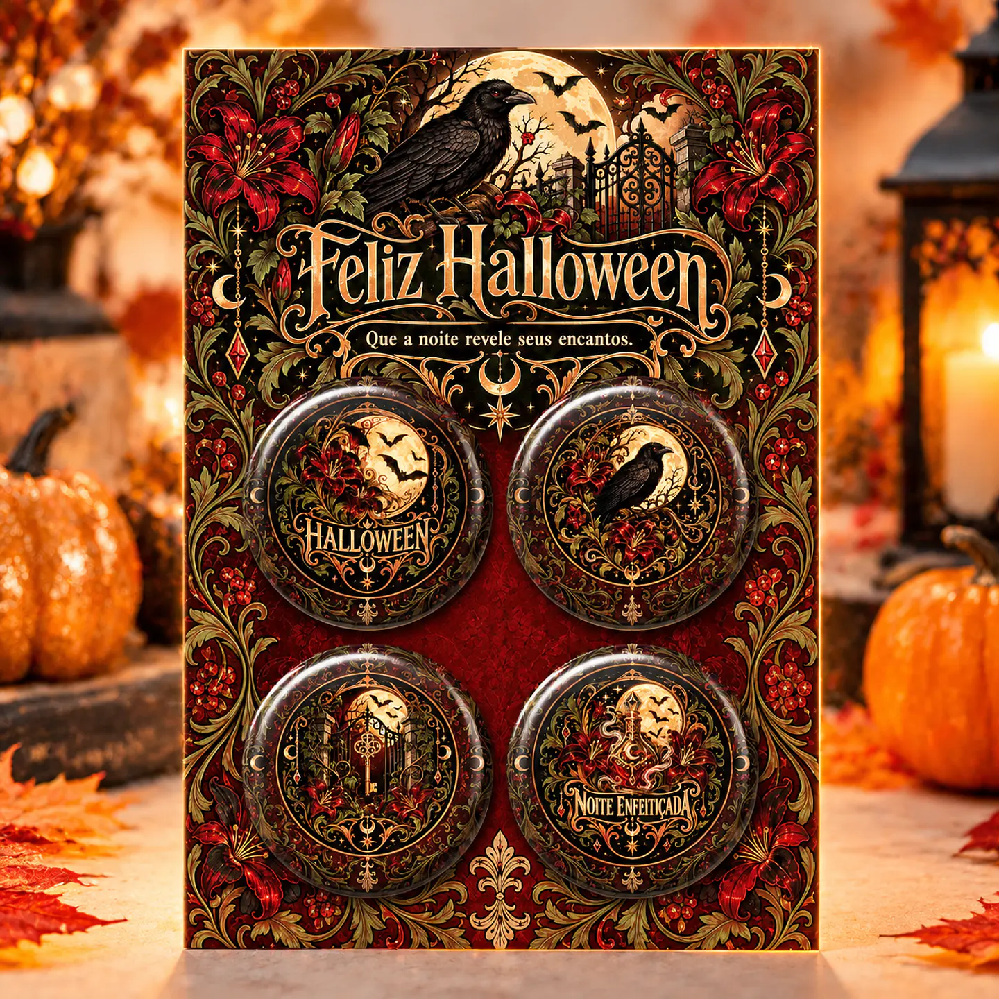 Arquivo de Corte Bottons Halloween 46 1