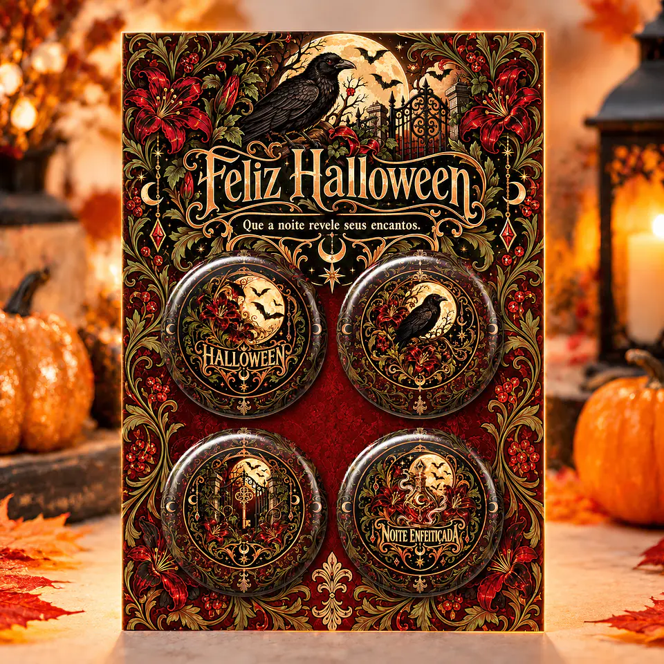 Arquivo de Corte Bottons Halloween 46 1