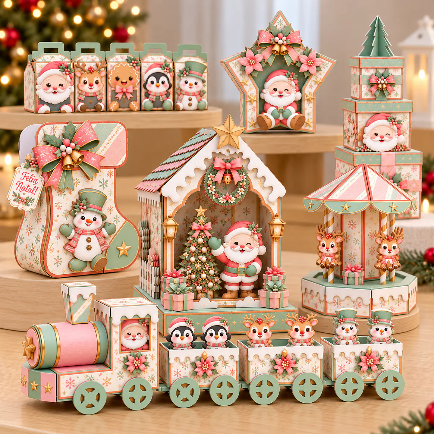 Arquivo de Corte Kit Mimos Coleção Natal 7 1