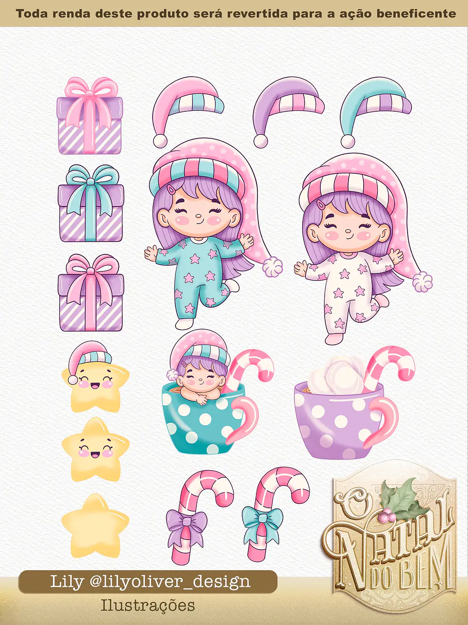 Kit Digital Pijamas Natal 1 1