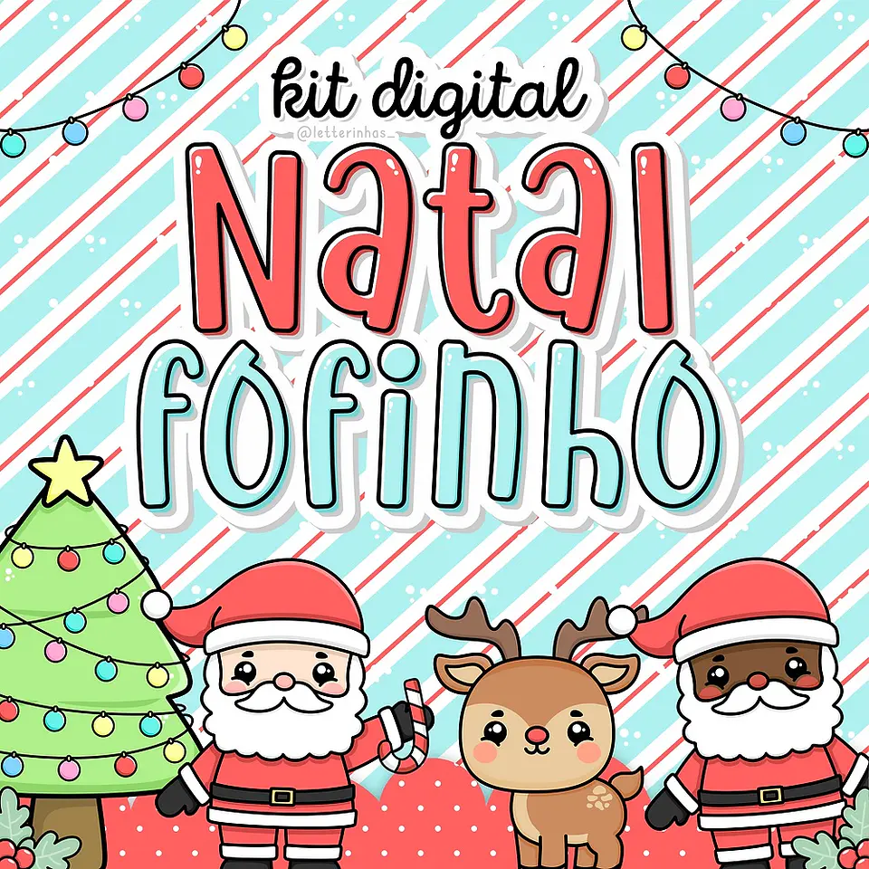 Kit Digital Fofinho Natal 3 1