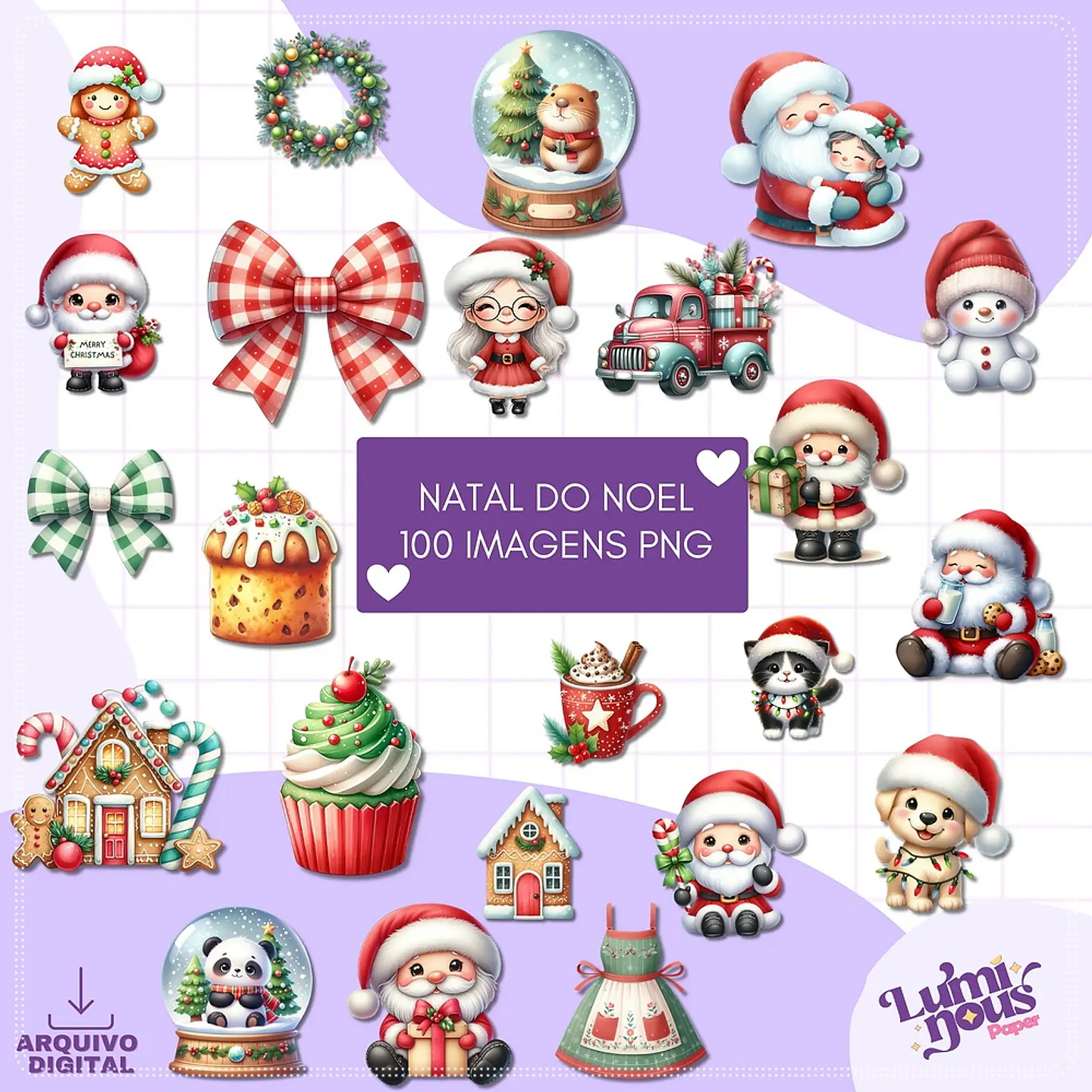 Kit Digital Noel Natal 1 1